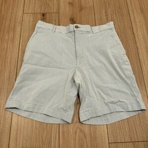 Southern Tide Blue and White Striped Shorts